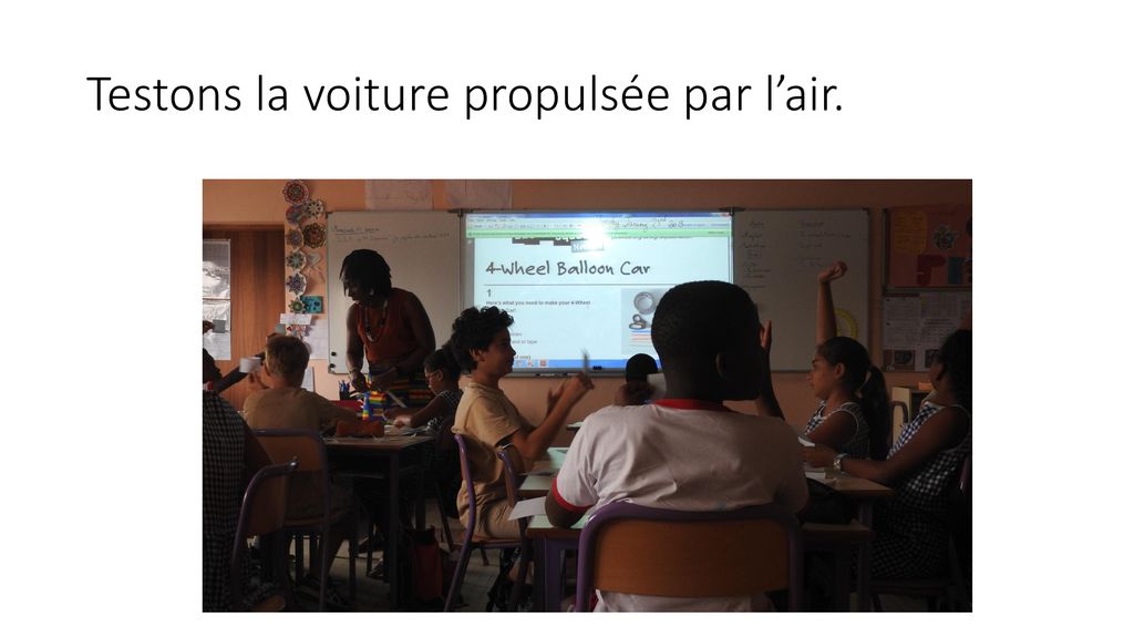 Notre automate Les CME2 du lycée international Jean Mermoz ppt